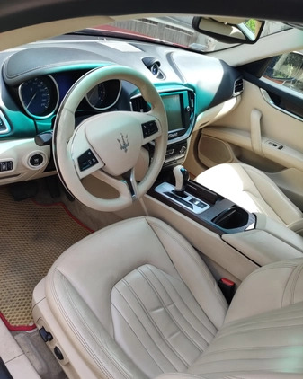 Maserati Ghibli cena 126900 przebieg: 187152, rok produkcji 2015 z Bielsk Podlaski małe 46
